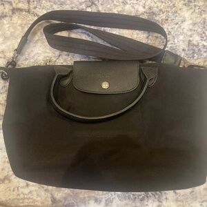 Longchamp black crossbody